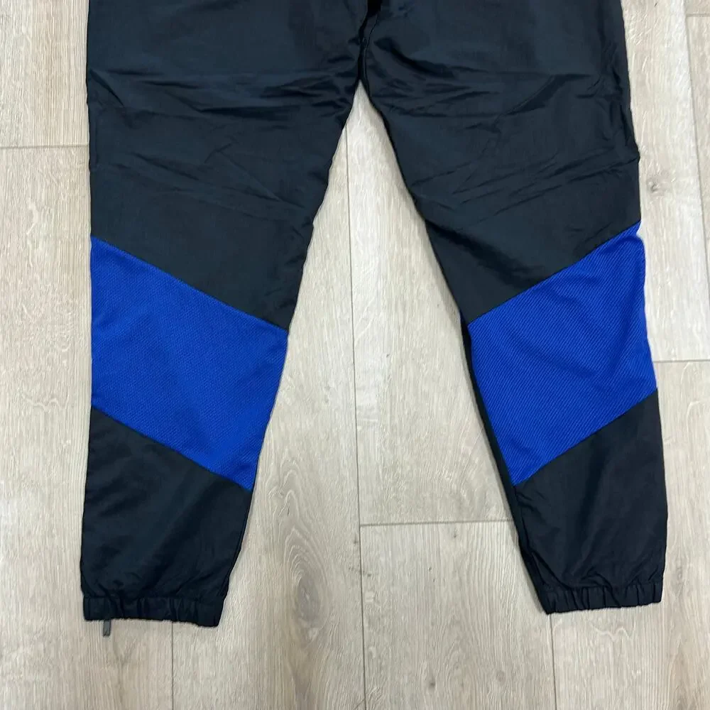Jordan 1 Tier Zero Wings Windbreaker Pants Blue Black Sz XXL 2XL B29